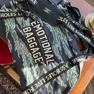🆕 ALF Emotional Baggage Camo Duffle Bag
